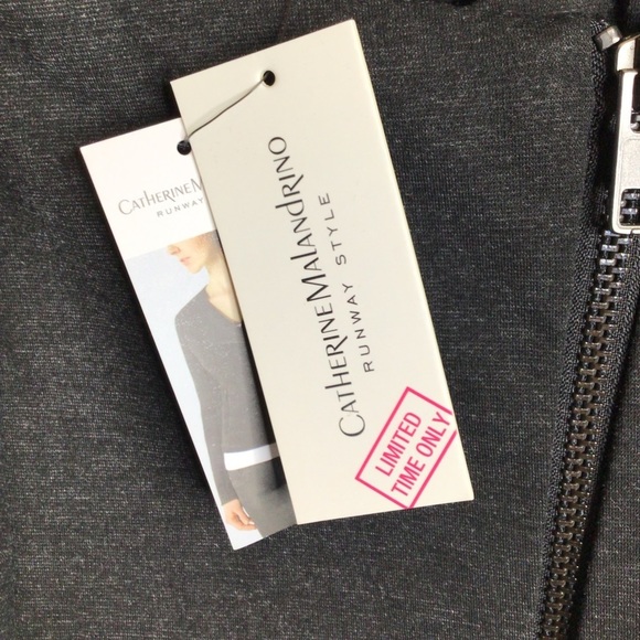 Moto Jacket Catherine Malandrino Medium - Picture 5 of 6